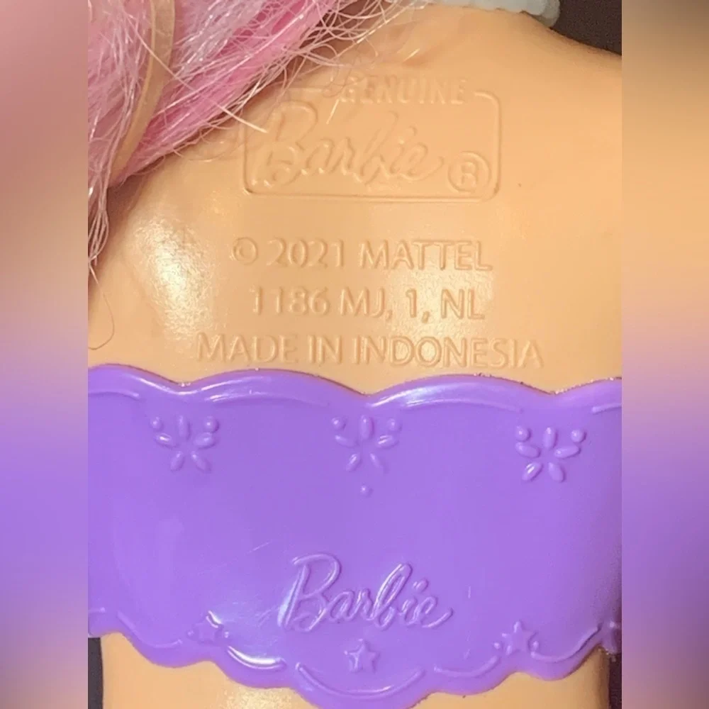 Barbie Mermaid Doll, Pink Hair